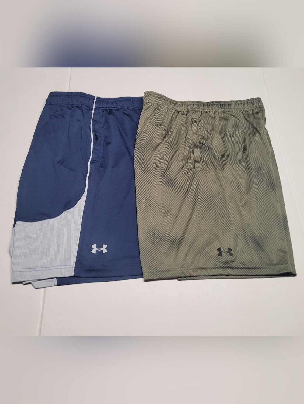 Under Armour Men’s Performance Shorts - Navy & Olive Set